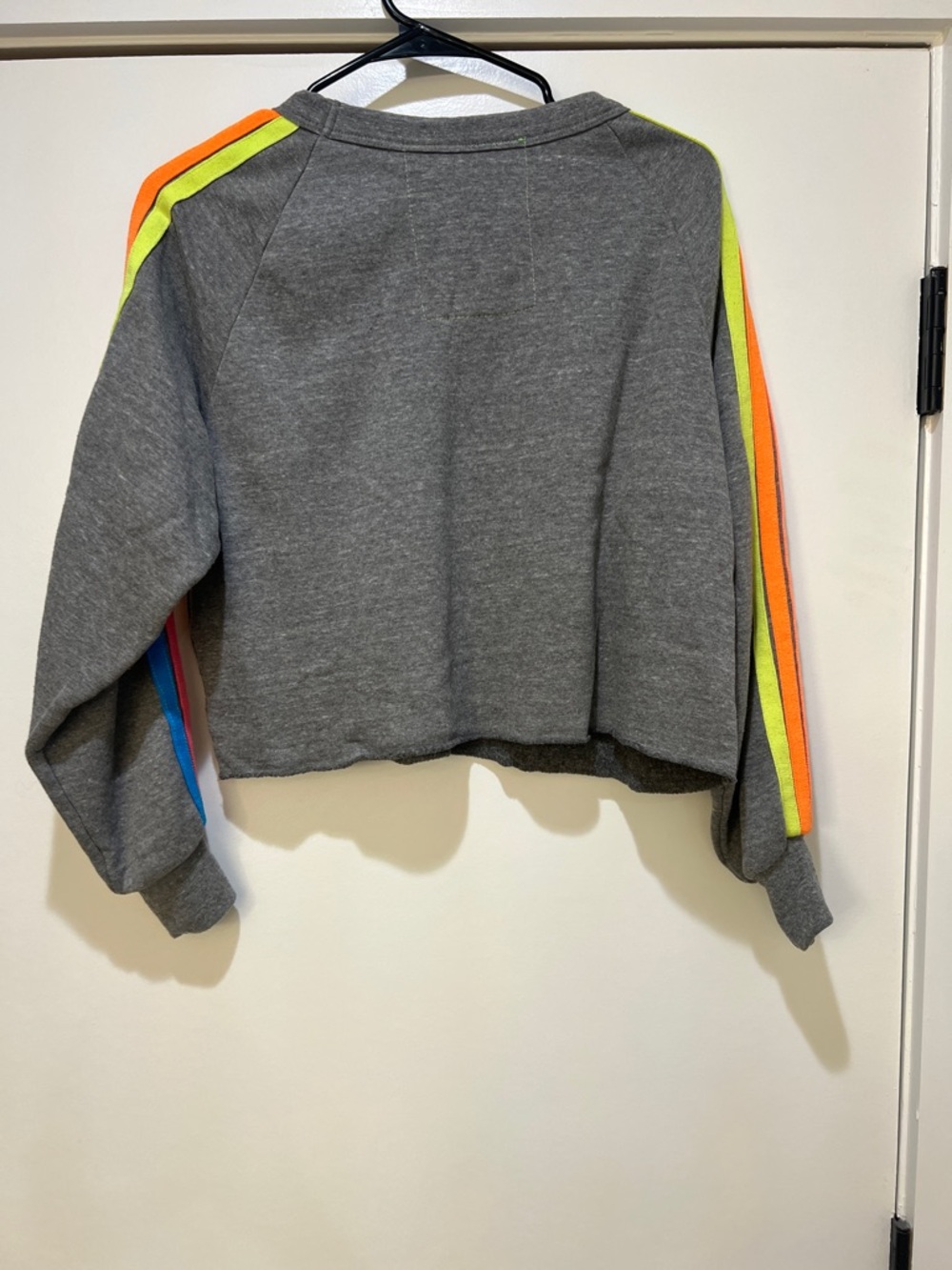 Aviator Nation Gray Set with Rainbow Side Stripes - Picture 5 of 8